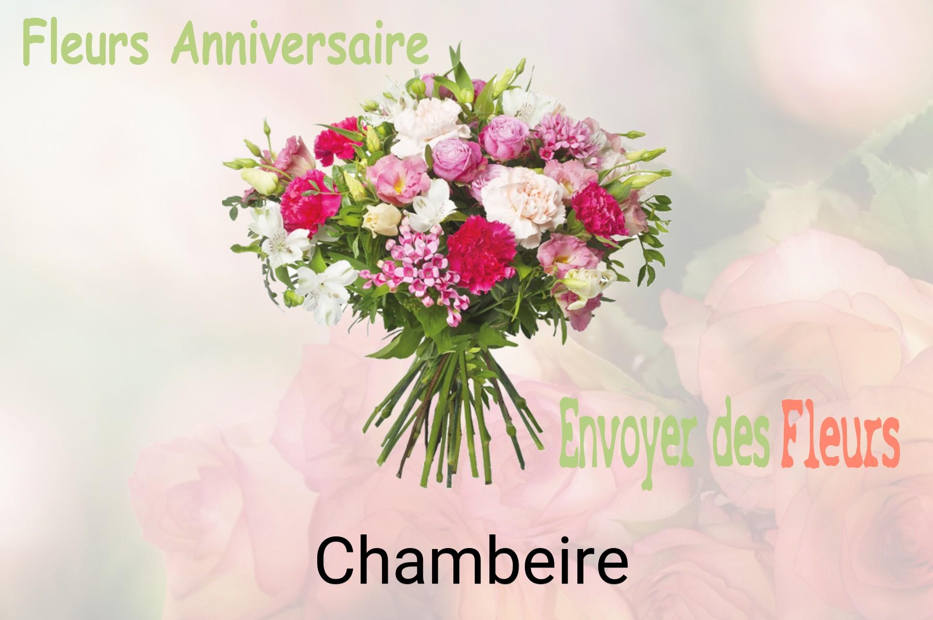 Bouquet de fleurs d’anniversaire livré à Chambeire